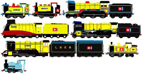 The Star Tugs as Steam Engines by TheIndustrialGarratt on DeviantArt