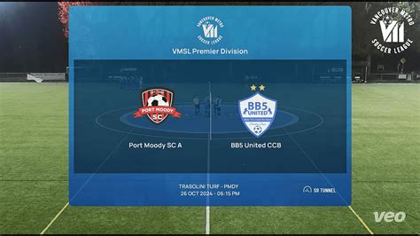 vmsl premier  port moody sc   bb united ccb highlights