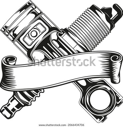 This Mechanic Logo Part Mechanic Garage Stock Vector Royalty Free