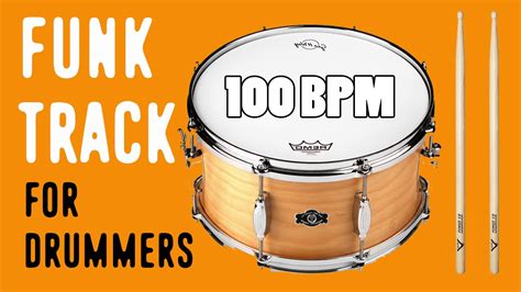 Funk Groove Backing Track For Drumers No Drums Bpm Youtube