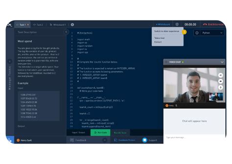 1 Live Coding Interviews Software Glider AI