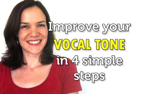 How To Improve Your Vocal Tone Vocal Lessons Singing Tips Vocal