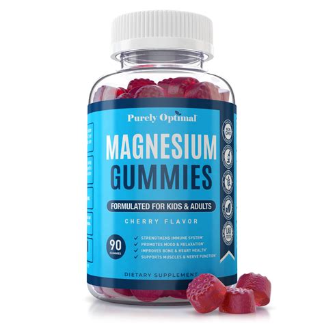Magnesium Gummies – Purely Optimal Nutrition