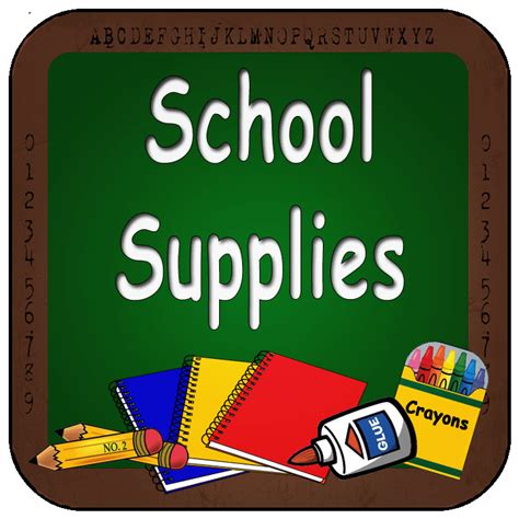 school supplies - Laker School District - Elkton – Pigeon – Bay Port