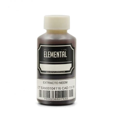 Extracto De Neem Elemental Botica