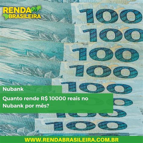 Quanto Rende R Reais No Nubank Por M S