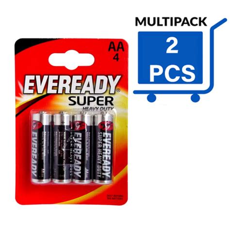 Eveready Zinc Batteries Super Heavy Duty Aa Pack Of Ntuc Fairprice