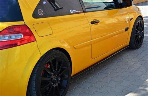 SIDE SKIRTS DIFFUSERS RENAULT MEGANE II RS Textured Our Offer