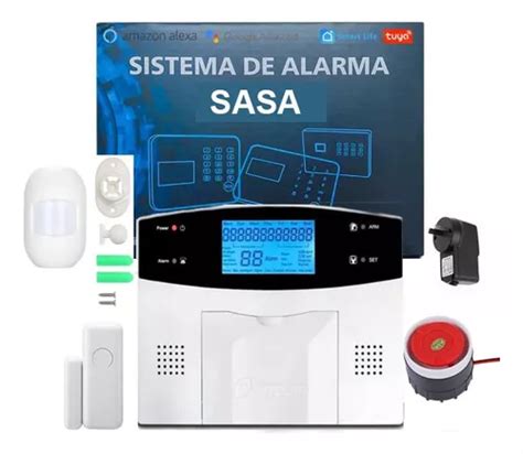 Alarma Casa Domiciliaria Inalambrica Gsm Wifi Pstn Completa