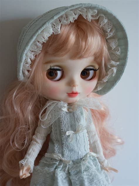 Barbra Handmade Blythe Vintage Style Doll Dress Set 4pcs Ob22 Ob24 Azone Pullip Blythe Custom