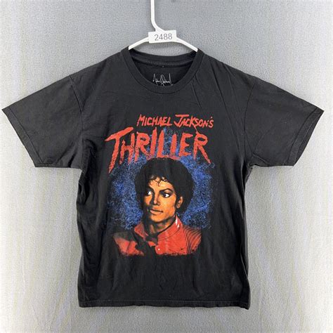 Michael Jackson Thriller Pose Black T Shirt Medium Gem