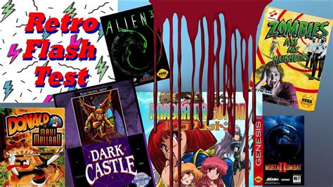 Retro Flash Test Des Jeux Megadrive Pour Halloween Retrogaming