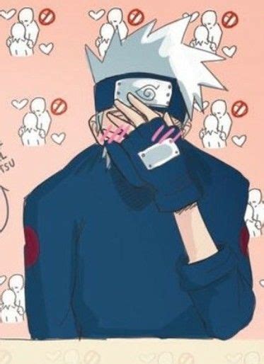 Kakashi Hatake Blushing