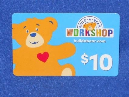 Free: BUILD A BEAR WORKSHOP $10 GIFT CARD - Gift Cards - Listia.com ...