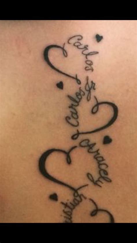 Heart name Mommy Tattoos, Family Tattoos, Foot Tattoos, Body Art ...