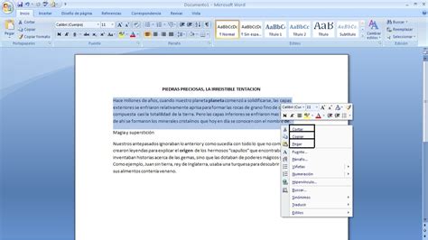 Domina El Arte De Copiar Y Pegar En Word Una Guía Exhaustiva El Compartir Texto