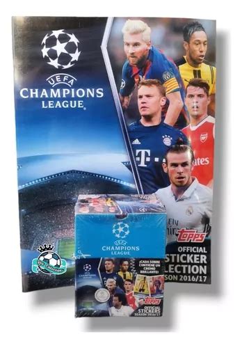 Lbum Champions League Sobres Tops Estampas Env O Gratis