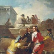 Amateur Bullfight Painting by Francisco de Goya - Fine Art America