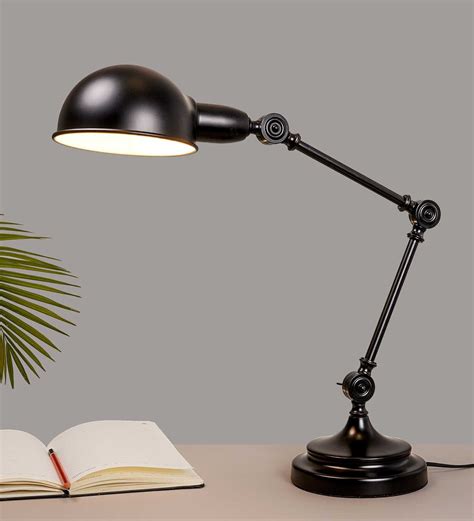 Buy Maurice Black Study Lamp With Metal Base At Off By Kapoor