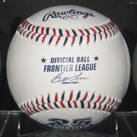 Frontier League Minor League Baseballs