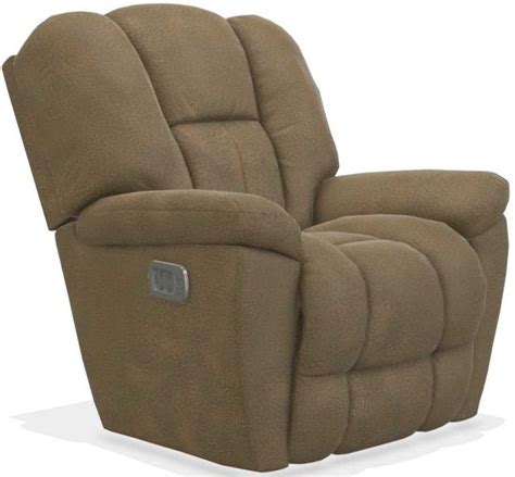 La Z Boy® Maverick Driftwood Power Recline Xr Reclina Rocker® Recliner Westco Home Furnishings