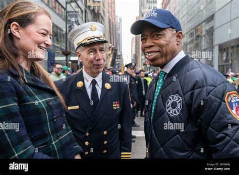 New York United States 17th Mar 2023 Fdny Commissioner Laura