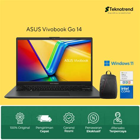 Jual Asus Vivobook Go 14 E1404ga Core I3 N305 8gb 512gb 14 Fhd Win11 Shopee Indonesia