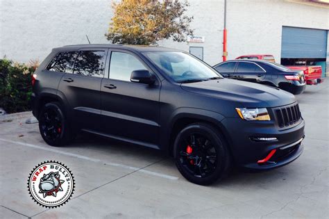 Matte Black Jeep Grand Cherokee