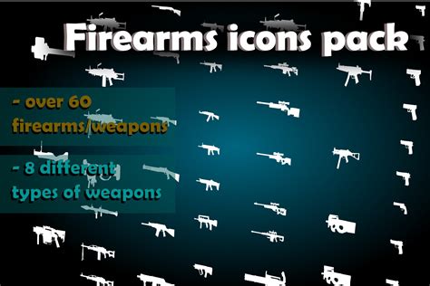 Weapons 2d Icons 2d Icons Unity Asset Store