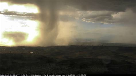 By Popular Demand A Microburst Near Henderson Nv As Seen From Black