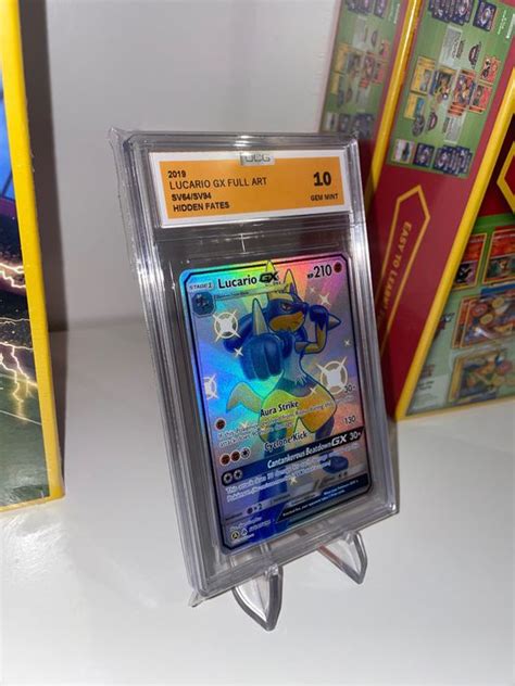 Hidden Fates Pok Mon Graded Card Ucg Lucario Gx Full Catawiki