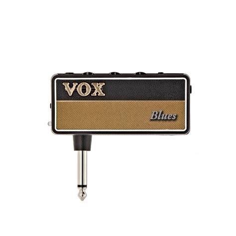 Vox amPlug 2 Guitar Headphone Amp, Blues at Gear4music