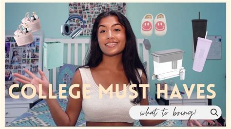 College Must Haves Youtube