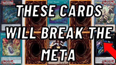 THESE Cards Will BREAK The META Yu Gi Oh Konami Market Watch