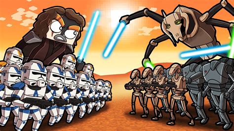 Clone Troopers Vs Droids