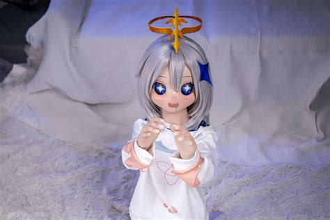 Paimon Genshin Anime Mini Sex Doll With PVC Head PetiteSexDoll