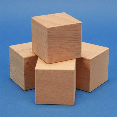 Wooden Cubes 2 Inches Wooden Cubes