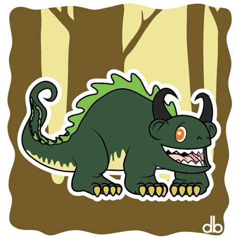 Hodag Sticker by Gr8Gonzo on DeviantArt