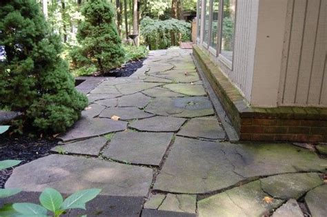 Flagstone Walkway Gallery Green Acre Sod Tulsa Sod Farm