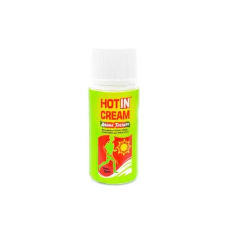 Hot In Cream Aromatherapy Botol Ml Kegunaan Efek Samping Dosis Dan Aturan Pakai Halodoc