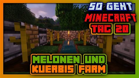 Wie baut man eine Farm für Kürbis und Melonen in Minecraft 1 21 So