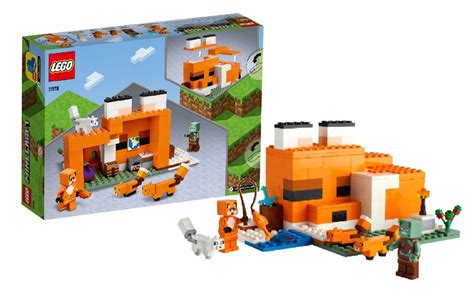 Klocki LEGO Minecraft 21178 Siedlisko lisów 13137317344 oficjalne