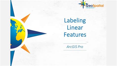 Labeling Linear Features Arcgis Pro Youtube