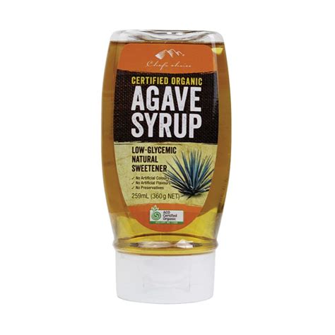 Certified Organic Agave Syrup Premium Gourmet Food