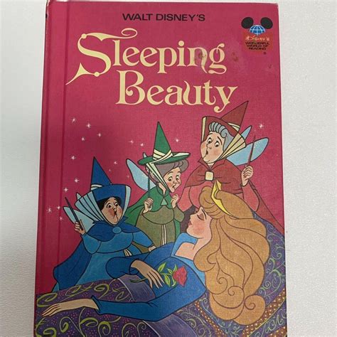 Walt Disney Sleeping Beauty Hardcover Book Vintage Random Etsy