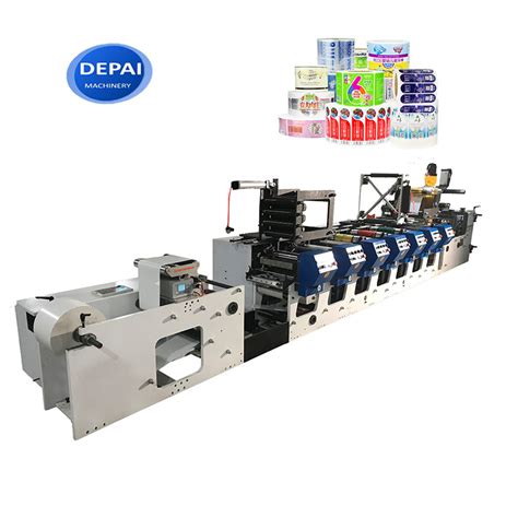 High Speed Automatic Inline Modular Flexo Printing Machine UV Flexo