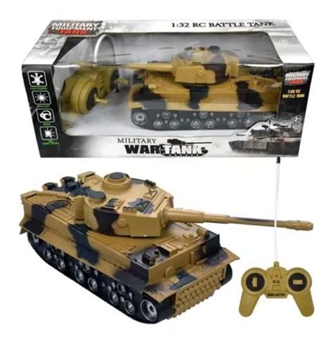 Tanque Militar Tiger I Control Remoto War Tank Escala 1 32 En Venta En