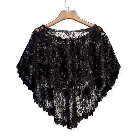 Janevini Black Lace Bolero Bruiloft Middeleeuwse C Grandado