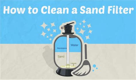 How To Clean A Sand Filter