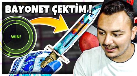 CSGO EFSANE KASA AÇTIK BAYONET YAPIP ÇEKTİK CSGO KEYDROP KASA